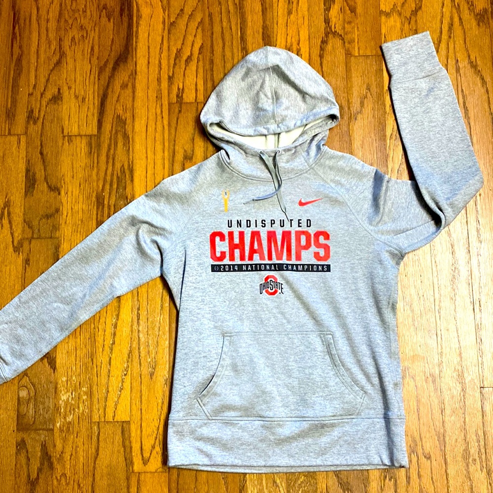 Ohio State 2014 Champions hoodie. Womens M